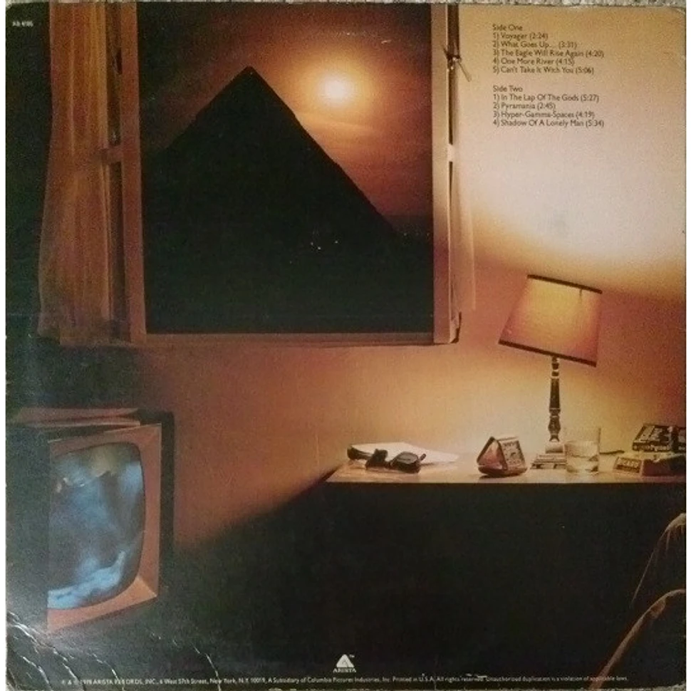 The Alan Parsons Project - Pyramid - Vinyl LP - 1978 - US - Original | HHV