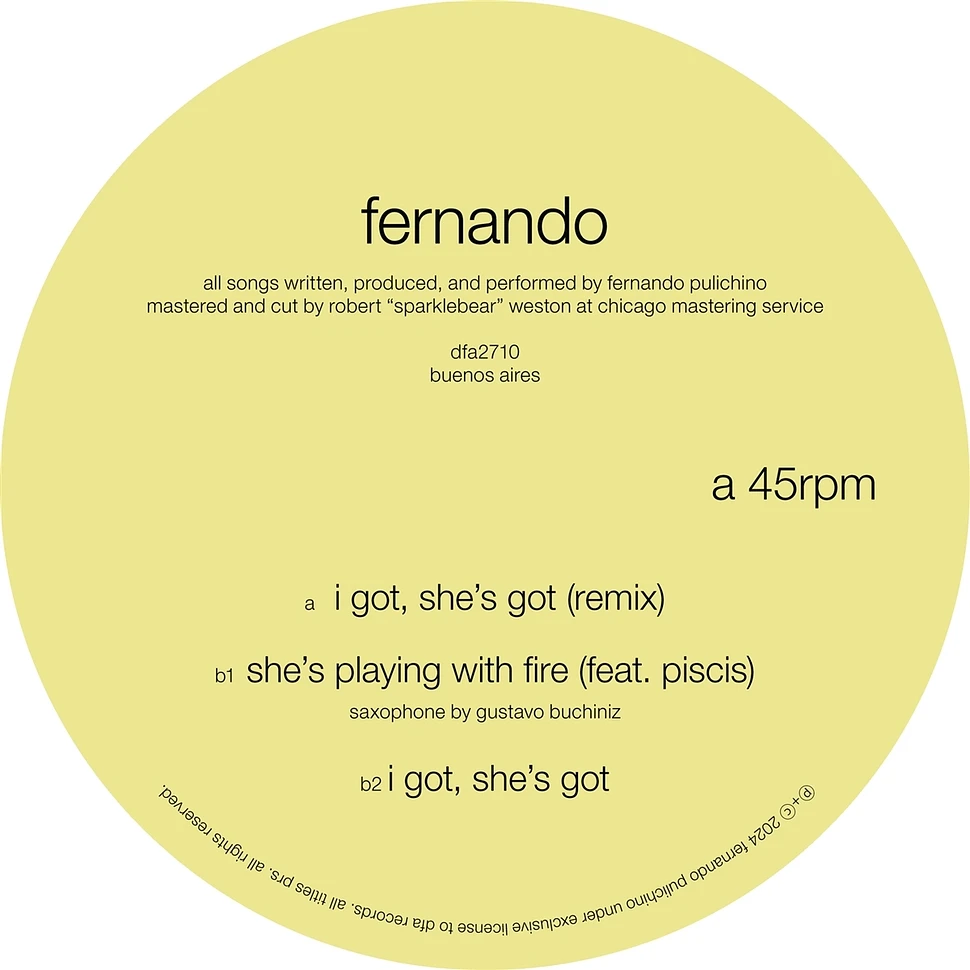 Fernando - I Got, She's Got