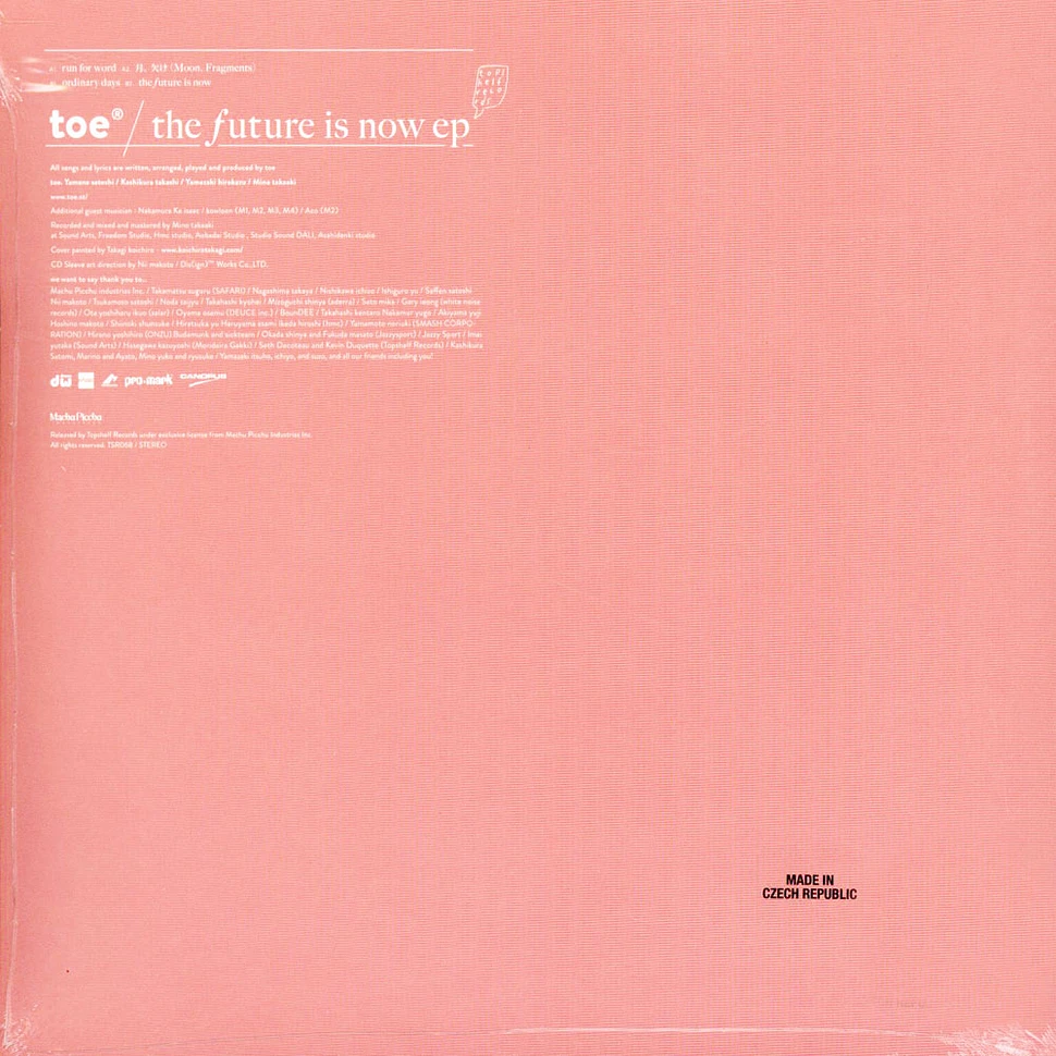 Toe - The Future Is Now Green & Yellow Vinyl Edition