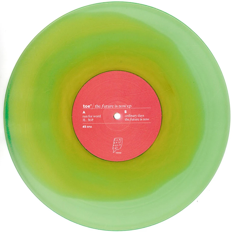 Toe - The Future Is Now Green & Yellow Vinyl Edition