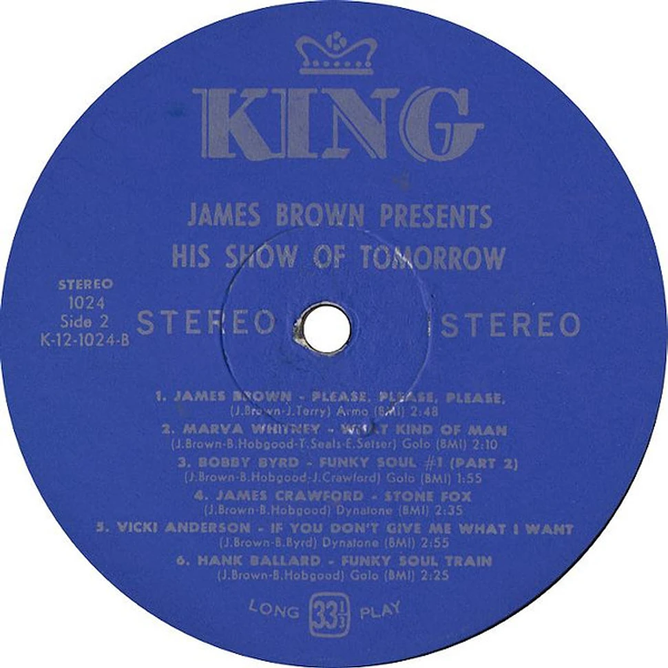 James Brown - Show Of Tomorrow