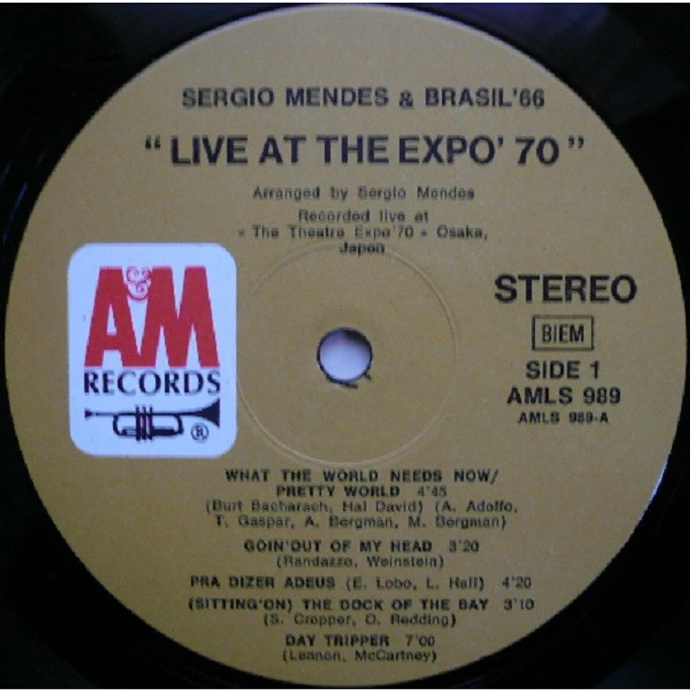 Sérgio Mendes & Brasil '66 - Live At Expo '70