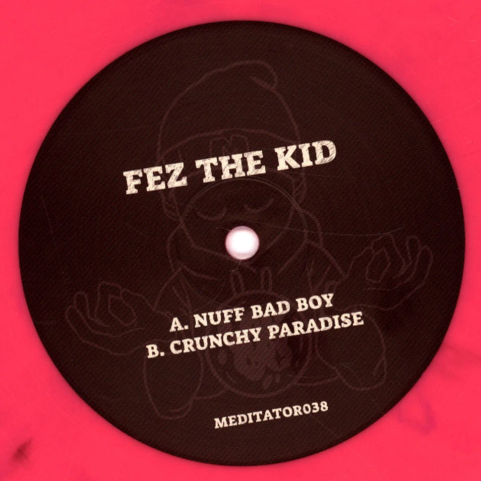 Fez The Kid - Meditator038 Pink & Purple Marbled Vinyl Edition