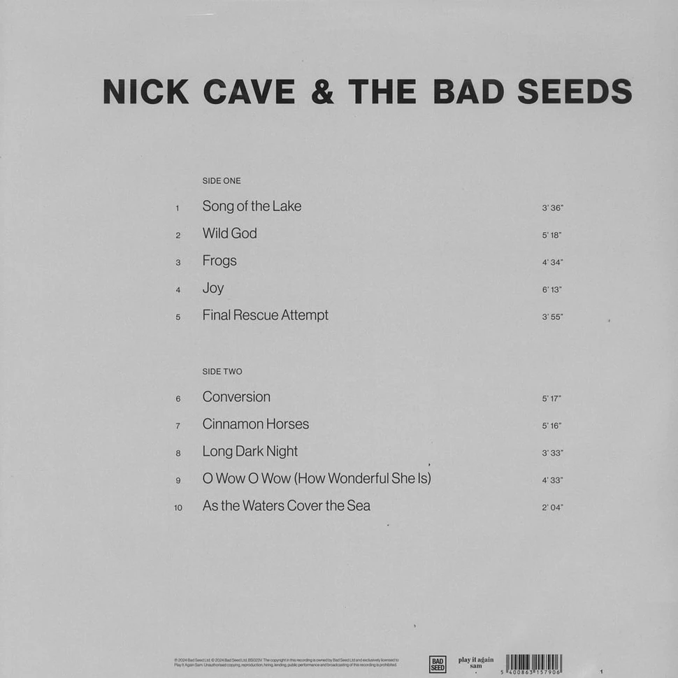 Nick Cave & The Bad Seeds - Wild God Black Vinyl Edition