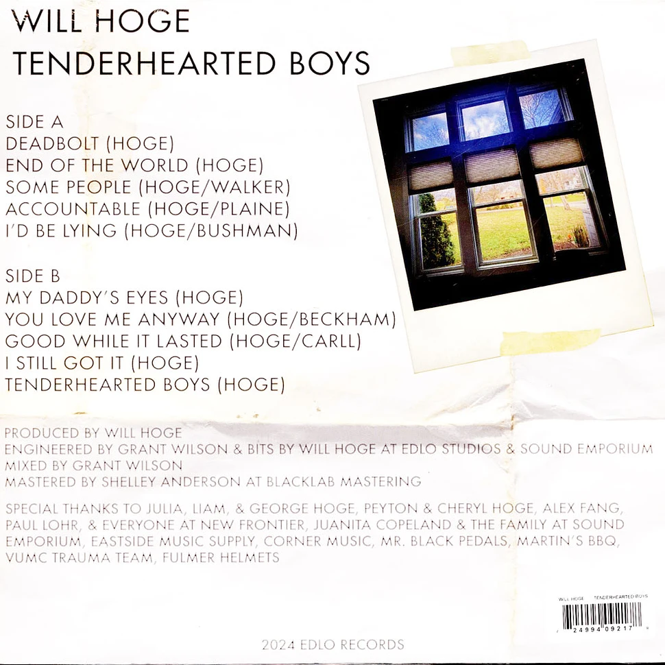 Will Hoge - Tenderhearted Boys