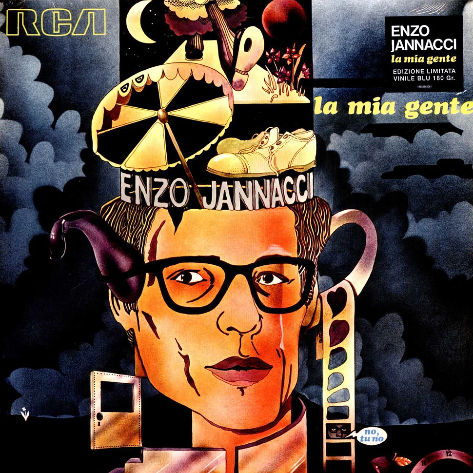 Enzo Jannacci - La Mia Gente Blue Vinyl Edition