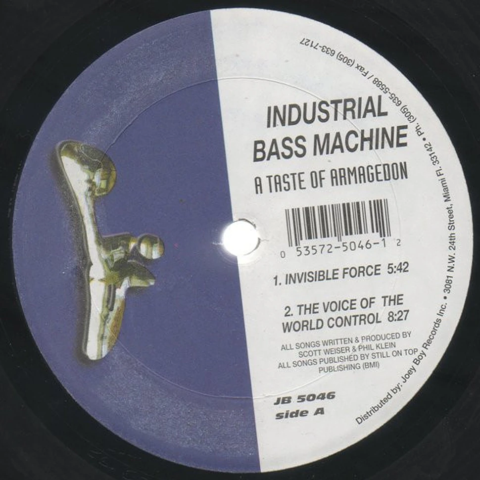 Industrial Bass Machine - A Taste Of Armageddon