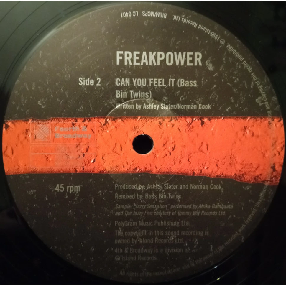Freak Power - Can You Feel It