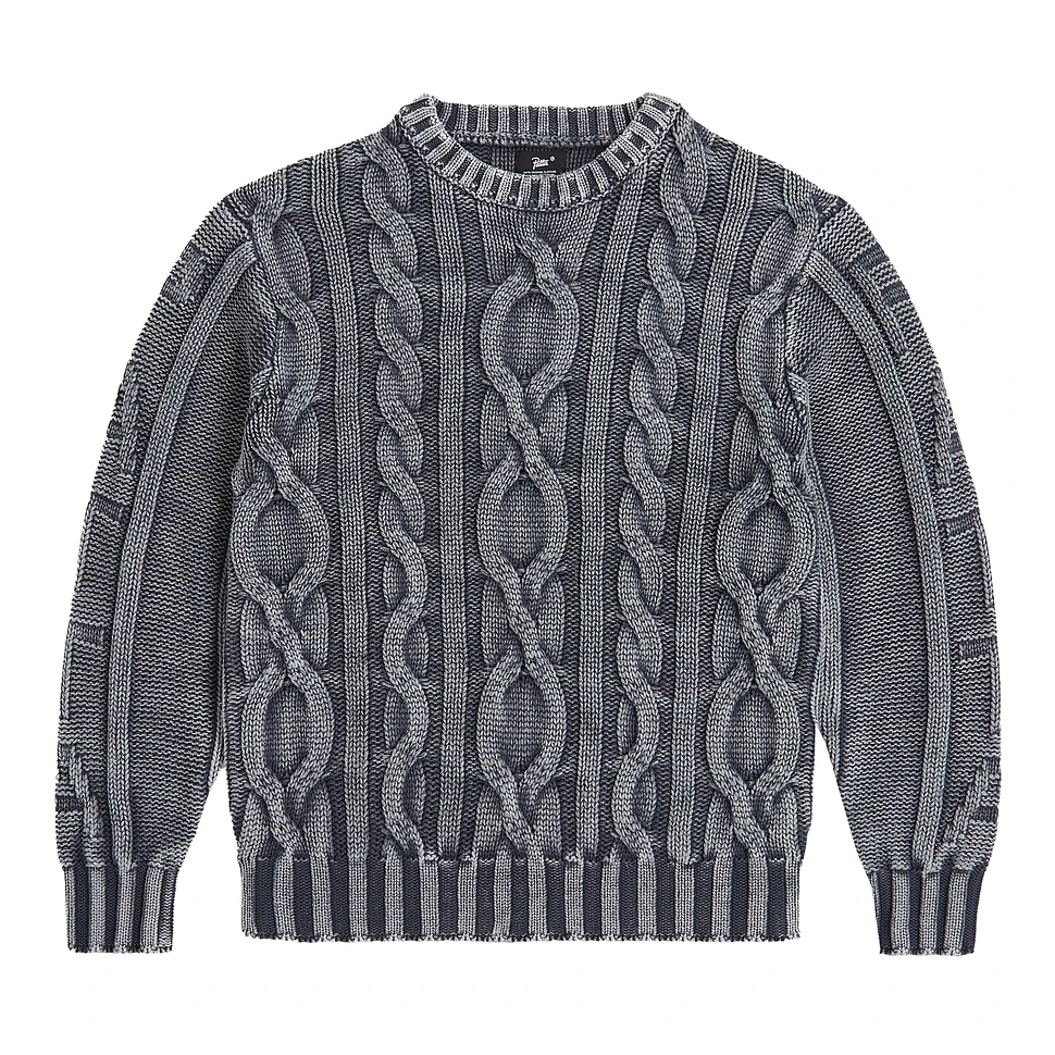 Patta - Cable Knitted Cold Dye Jumper