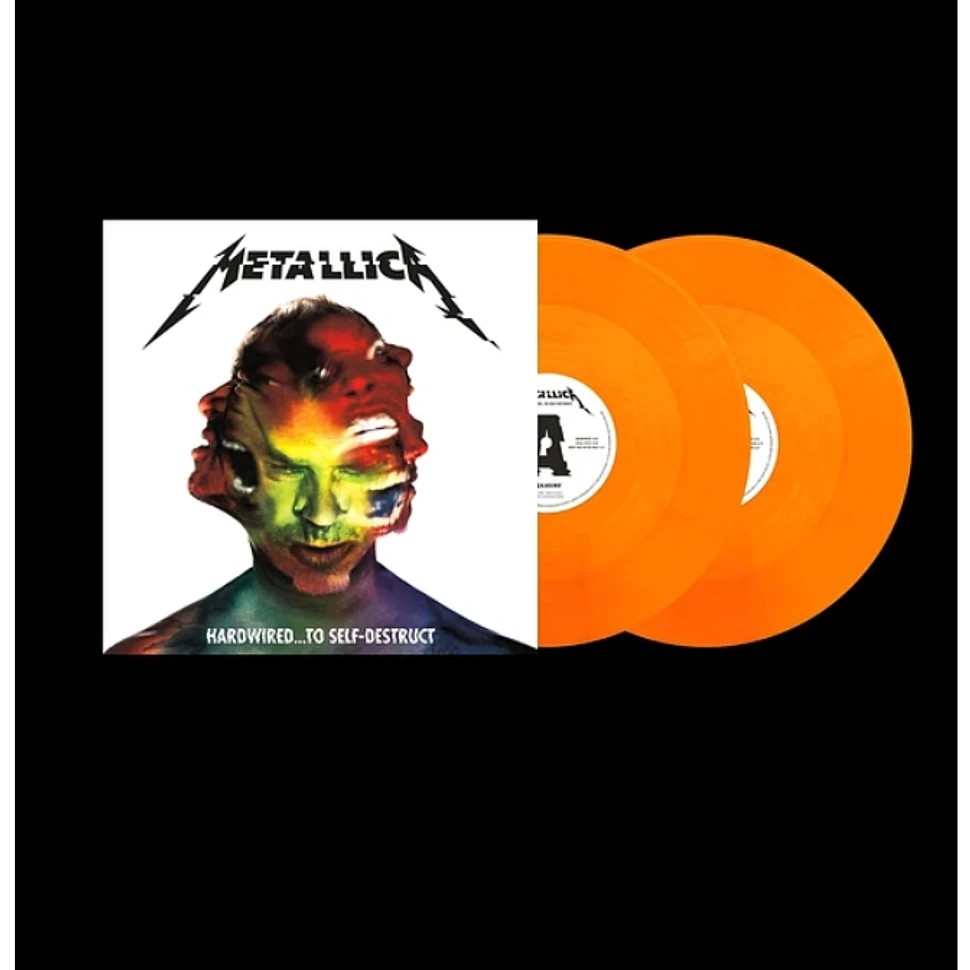 Metallica - Hardwired To Self-Destruct Flame Orange Vinyl Edition