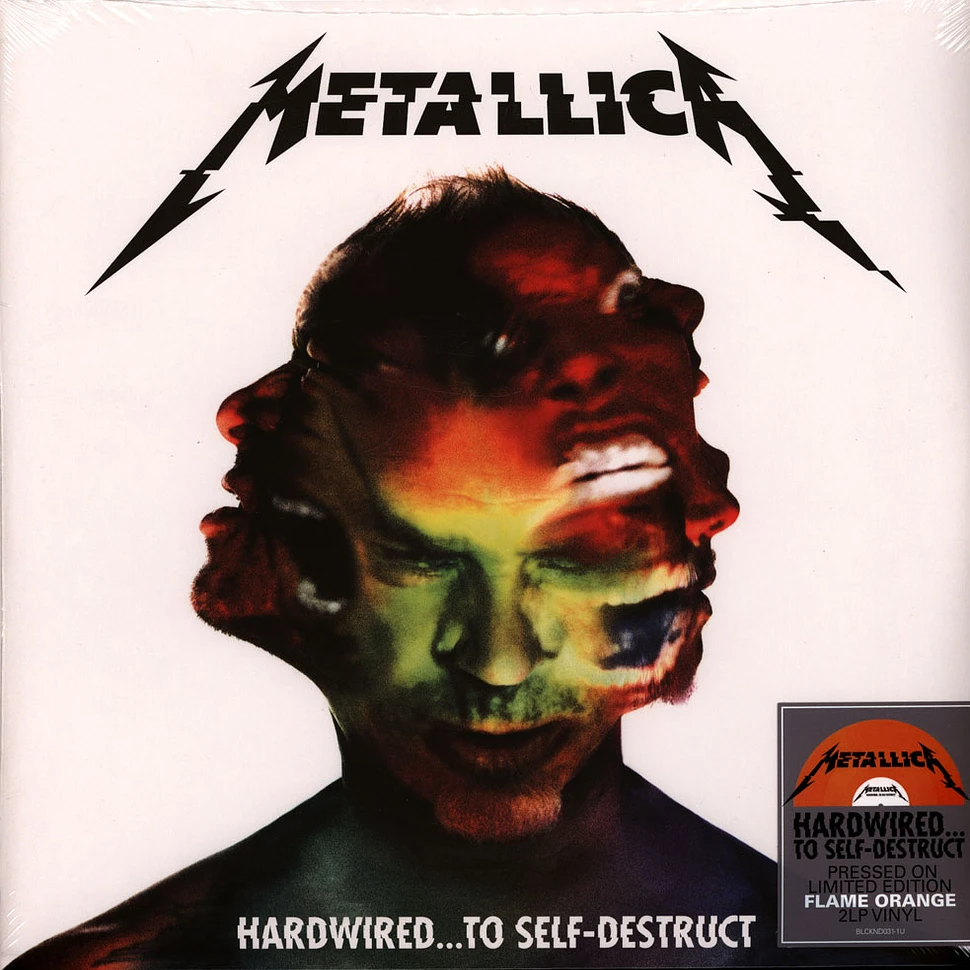 Metallica - Hardwired To Self-Destruct Flame Orange Vinyl Edition