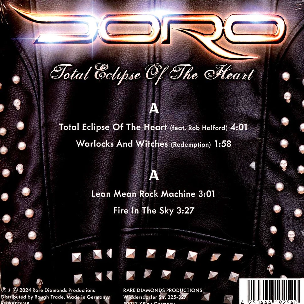 Doro - Total Eclipse Of The Heart Limited Blue 7''