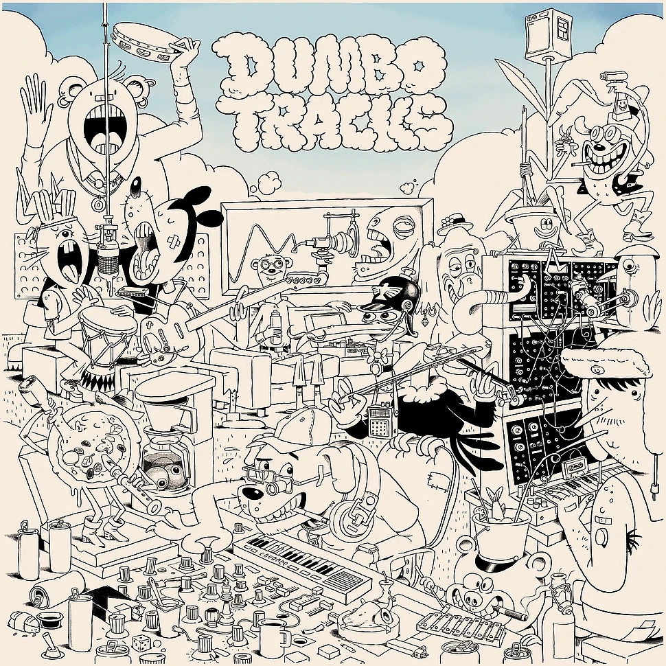 Dumbo Tracks - Move With Intention HHV Exclusive Blue Vinyl Edition