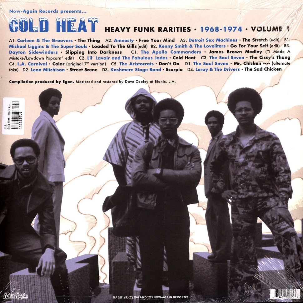 V.A. - Cold Heat: Heavy Funk Rarities 1968-1974