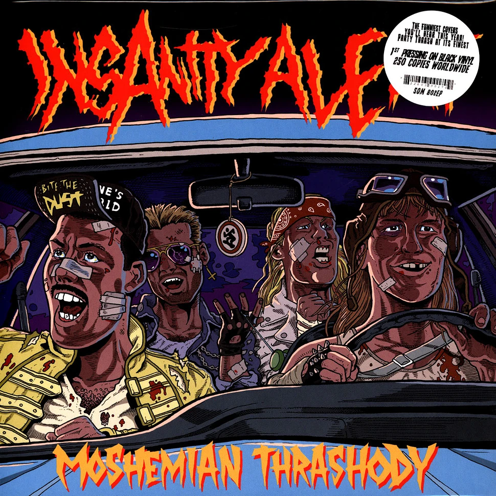 Insanity Alert - Moshemian Thrashody Black Vinyl Edition