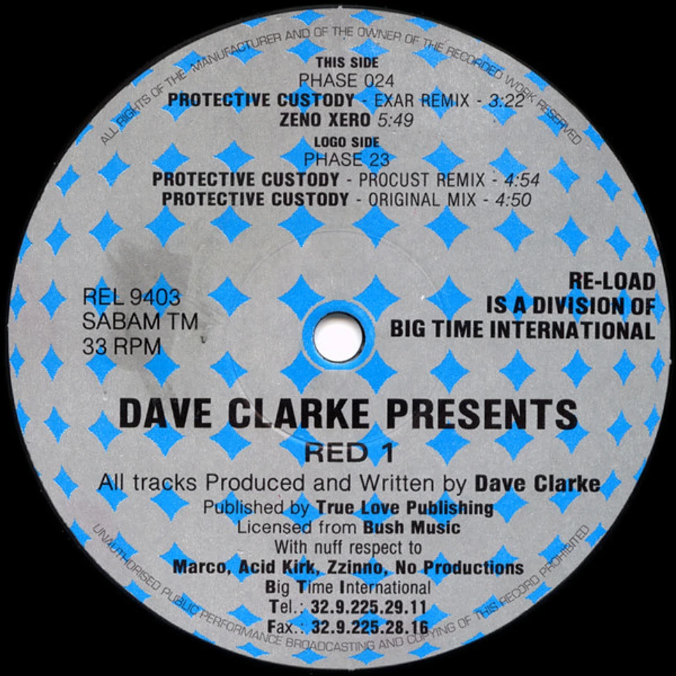 Dave Clarke - Red 1