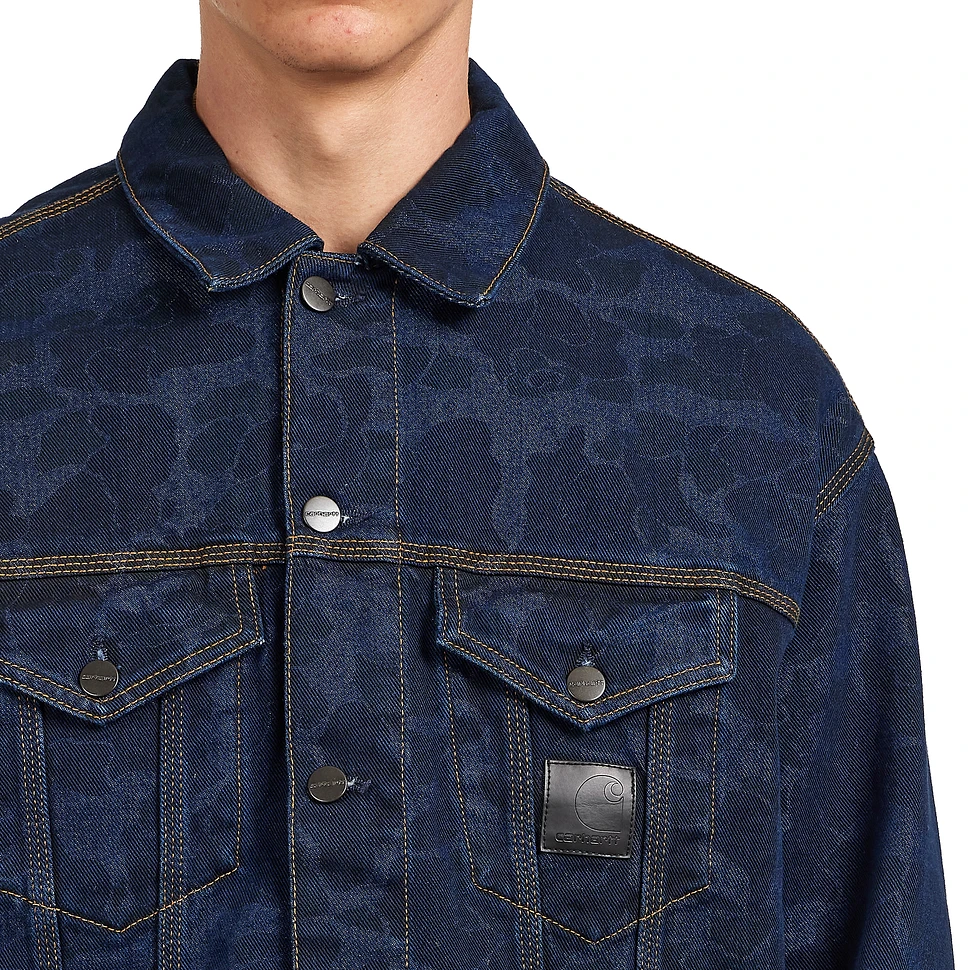 Carhartt WIP - Duck Helston Jacket "Maitland" Camo Duck Denim, 13 oz