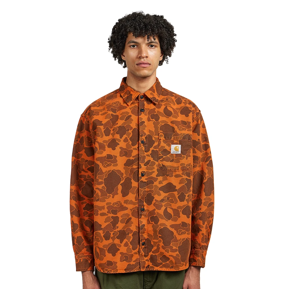 Carhartt WIP - L/S Duck Shirt "Hubbard" Canvas, 9 oz