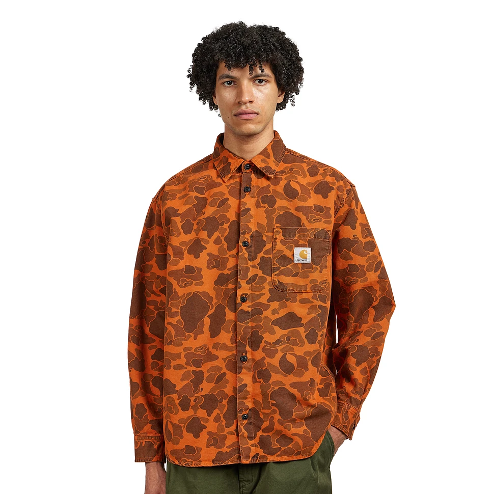 Carhartt WIP - L/S Duck Shirt "Hubbard" Canvas, 9 oz