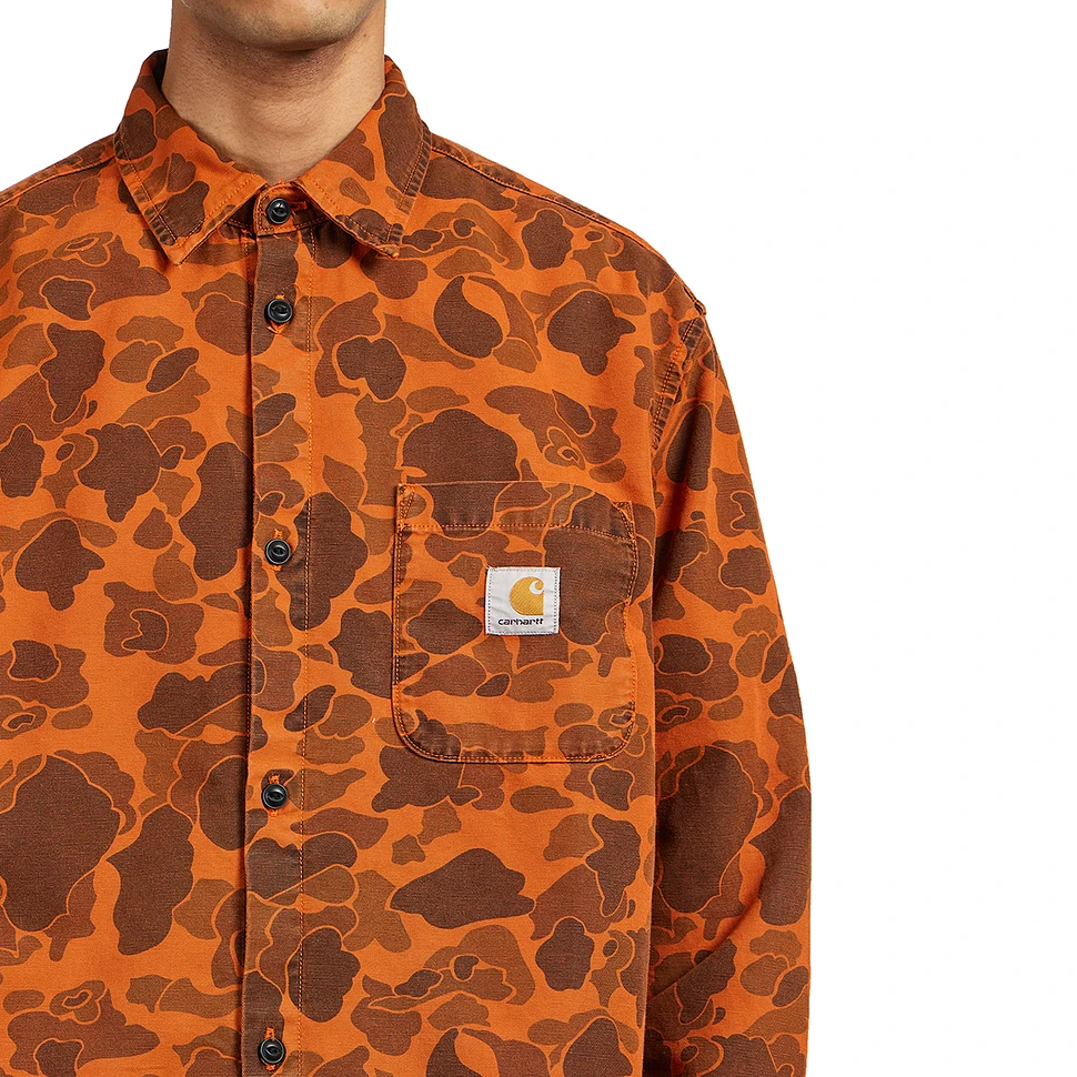 Carhartt WIP - L/S Duck Shirt "Hubbard" Canvas, 9 oz