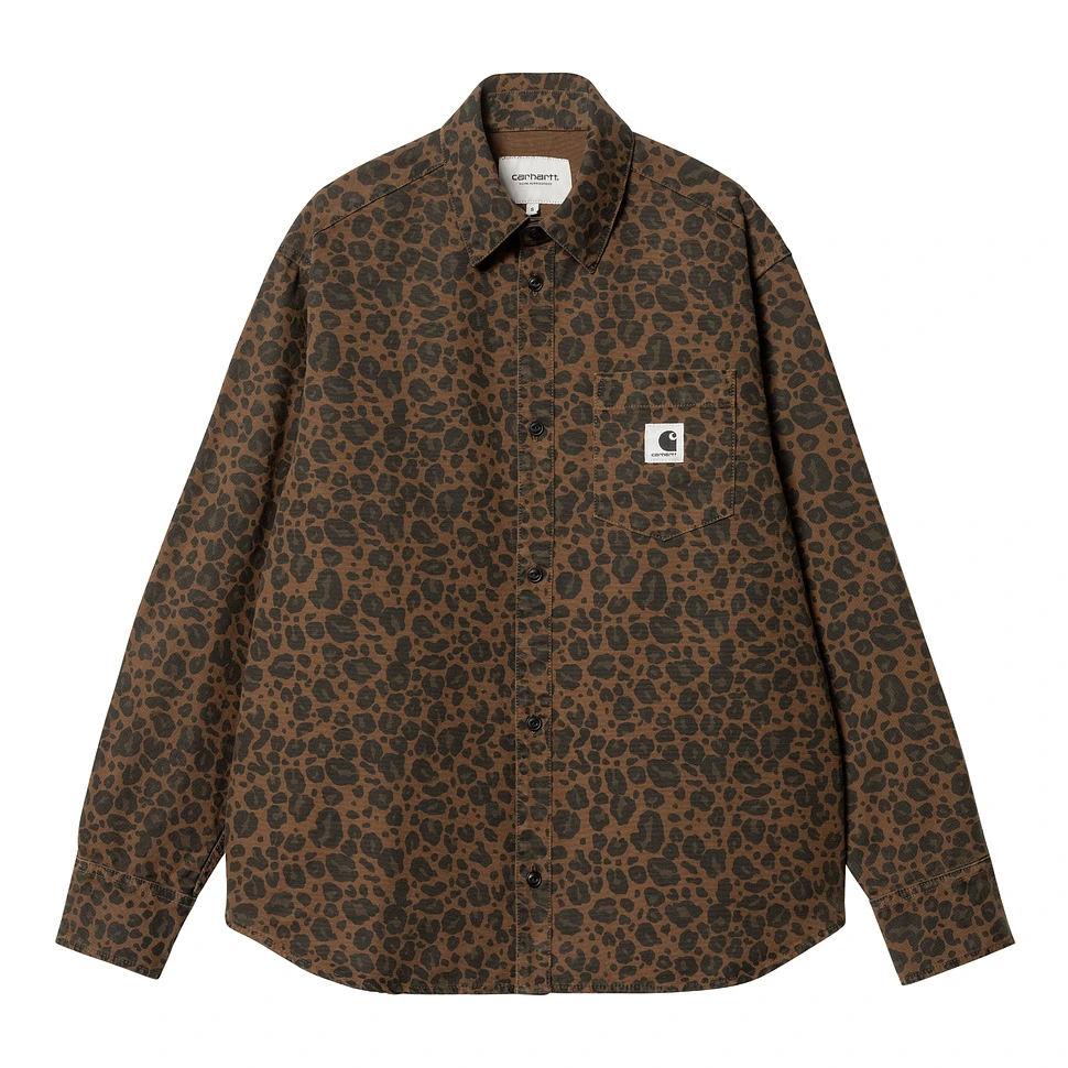 Carhartt WIP - W' L/S Leo Shirt "Hubbard" Canvas, 9 oz