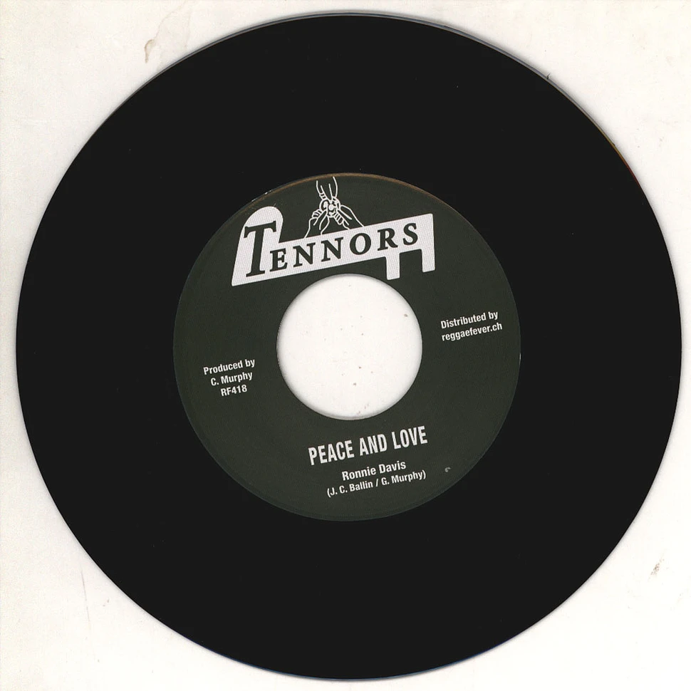 Ronnie Davis / Tennors & Ronnie Davis - Peace And Love / Baby Come Home