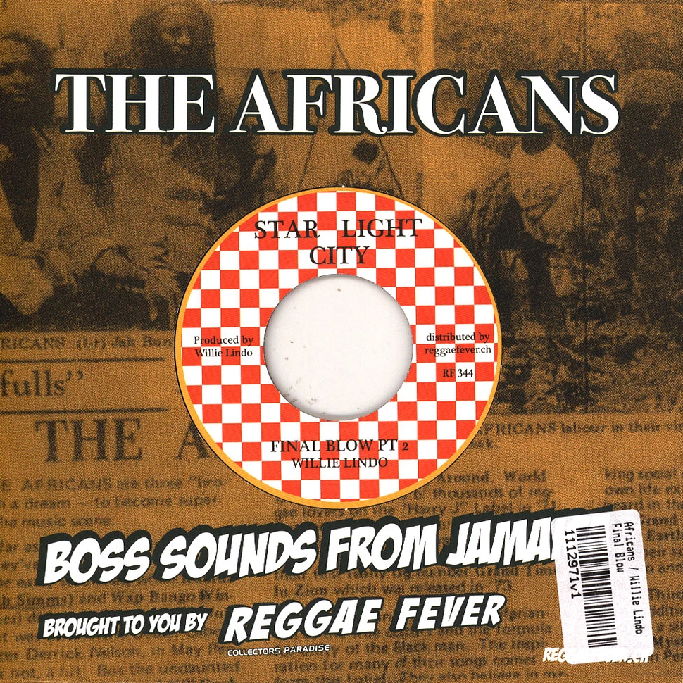 Africans / Willie Lindo - Final Blow / Version