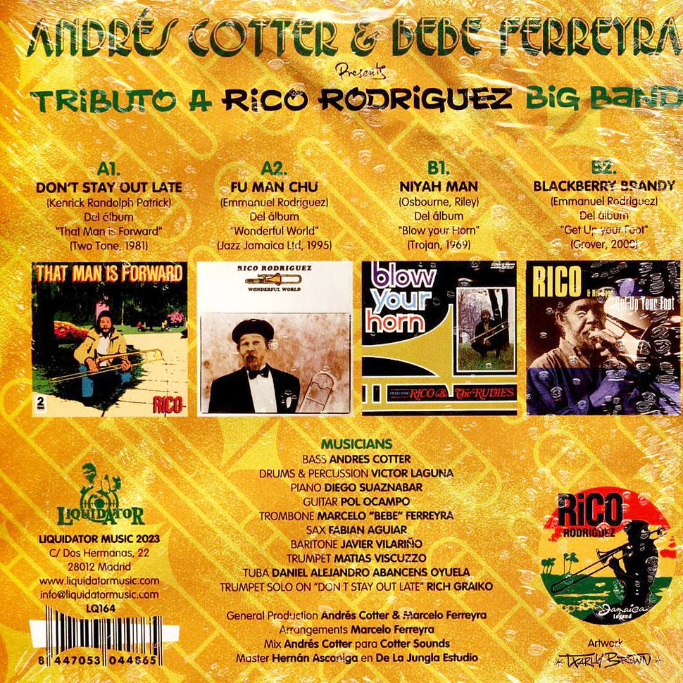 Andres Cotter & Bebe Ferreyra - Tributo A Rico Rodriguez Big Band