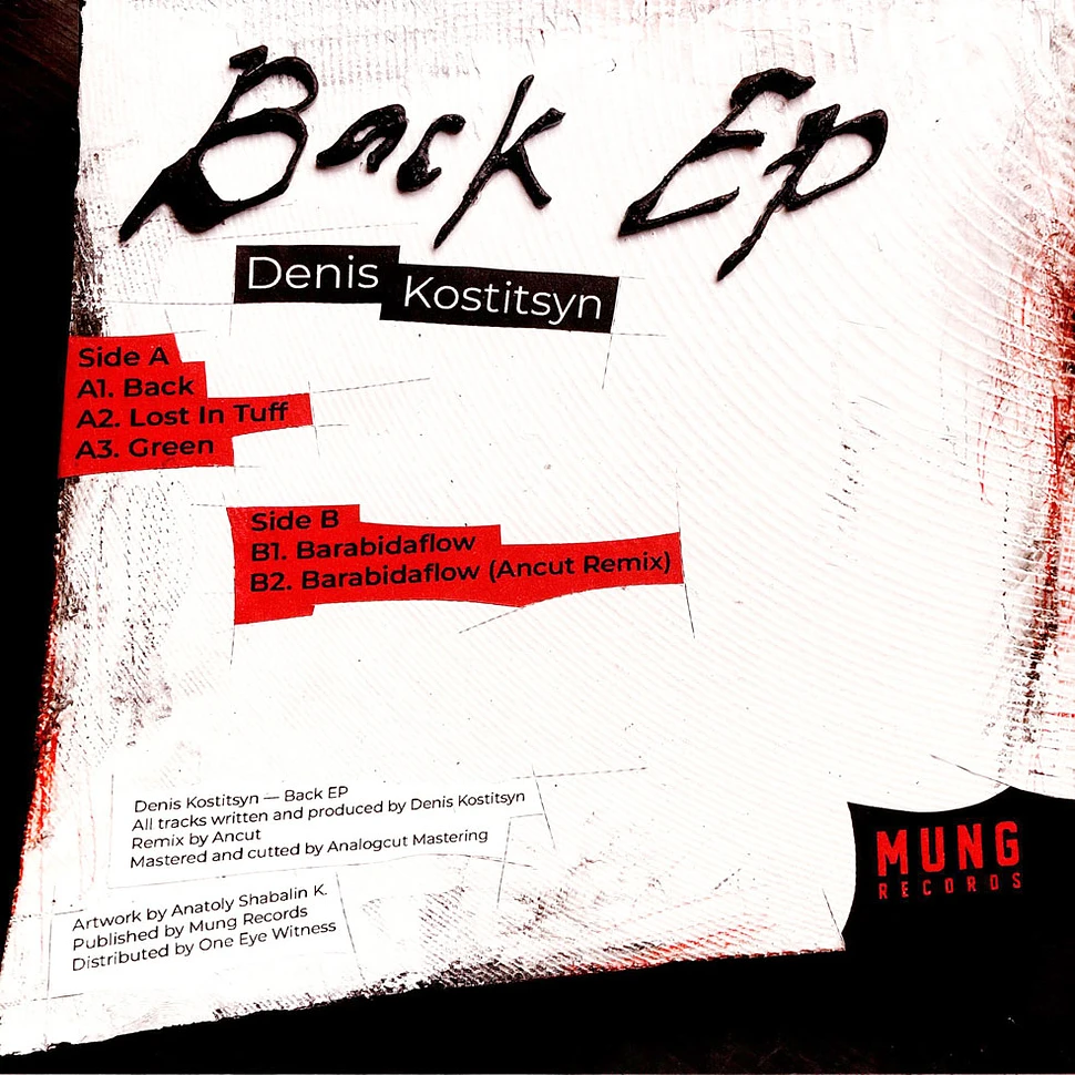 Denis Kostitsyn - Back EP
