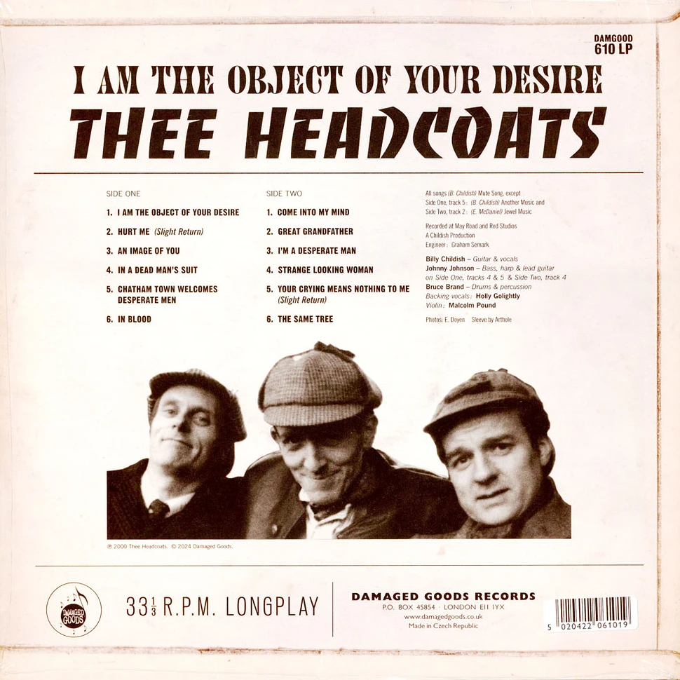 Thee Headcoats - I Am The Object Of Your Desire