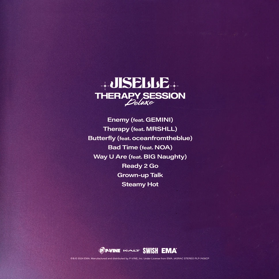 Jiselle - Therapy Session Deluxe Purple Vinyl Edtion