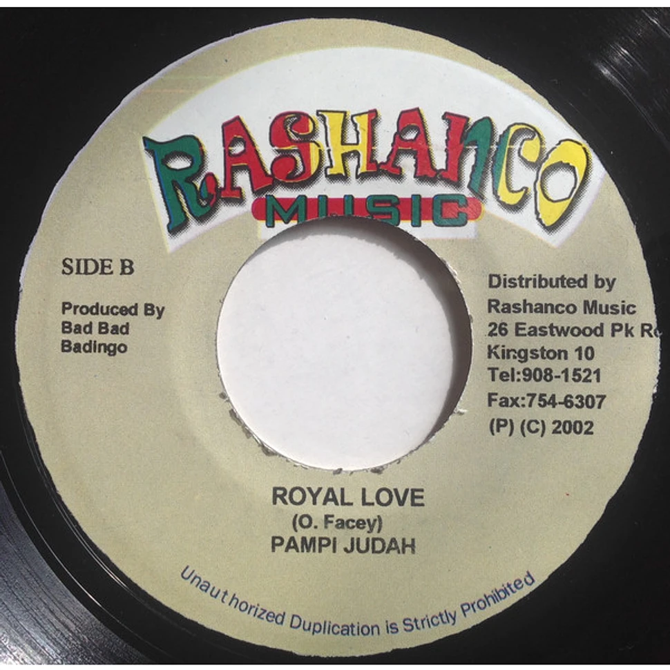 Michigan & Smiley / Pampi Judah - Jah Lick We / Royal Love