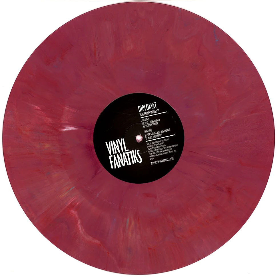 Diplomat - Here Comes Mongo Ep Bubblegum Pink Vinyl Edition