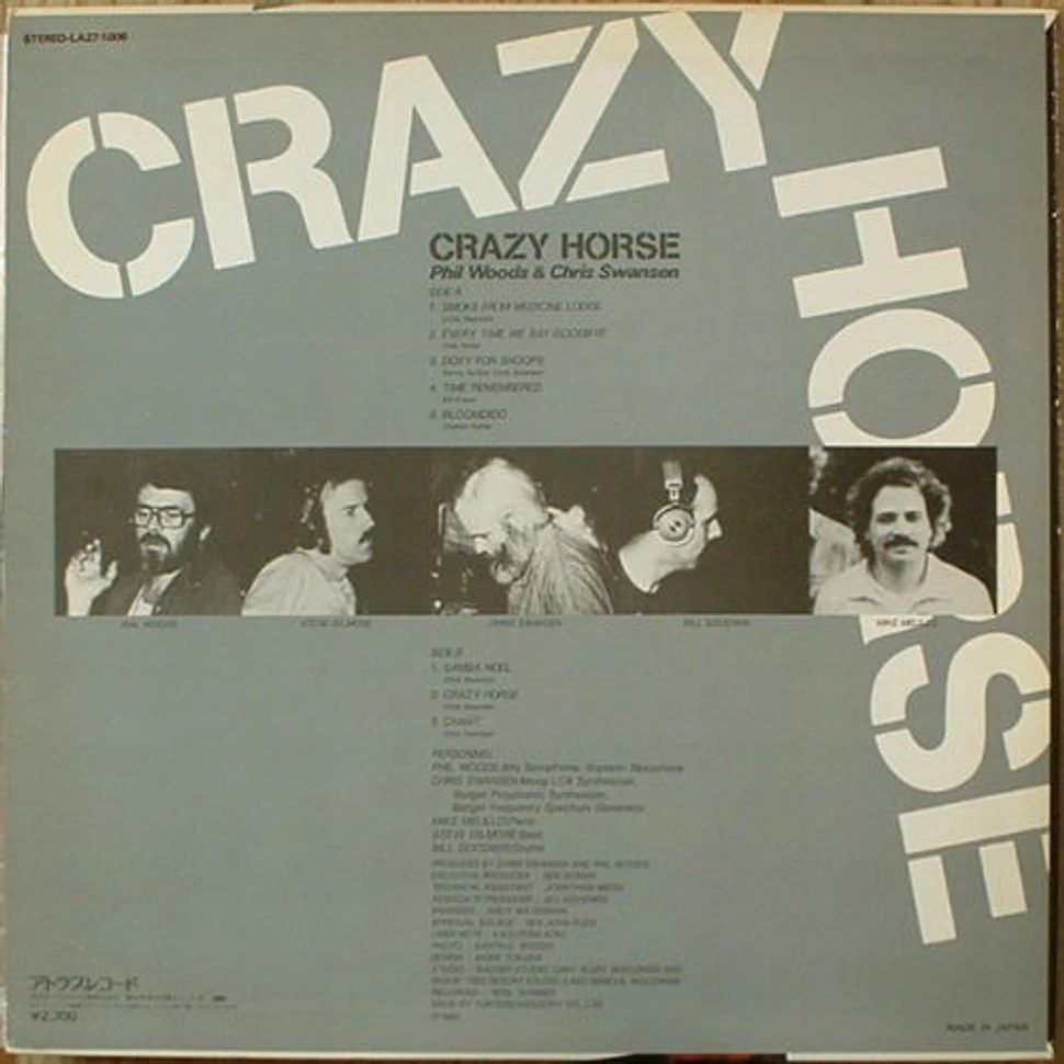 Phil Woods / Chris Swansen - Crazy Horse