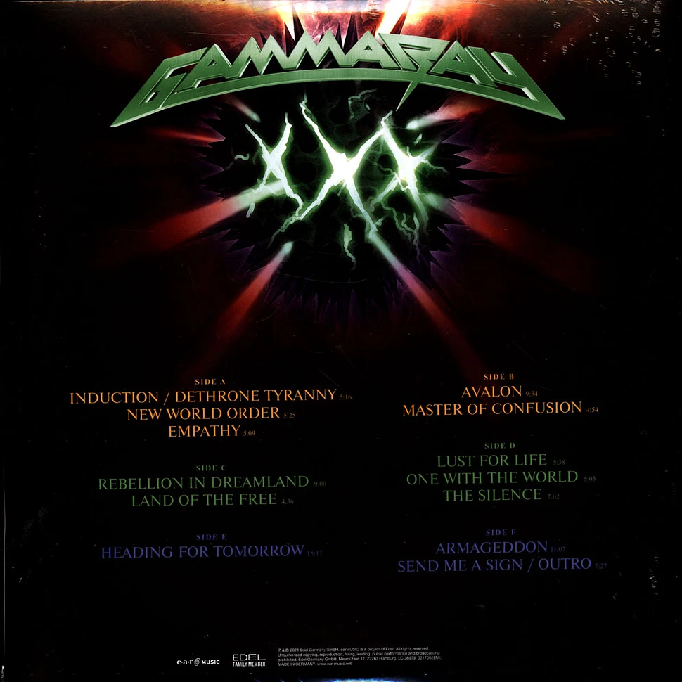 Gamma Ray - 30 Years-Live Anniversary