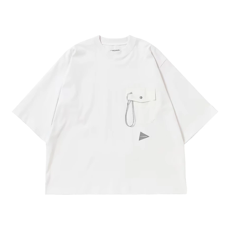 and wander - Heavy Cotton Pocket HS T