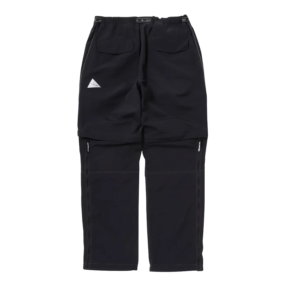 and wander - NY Taffeta Hiker 2Way Pants