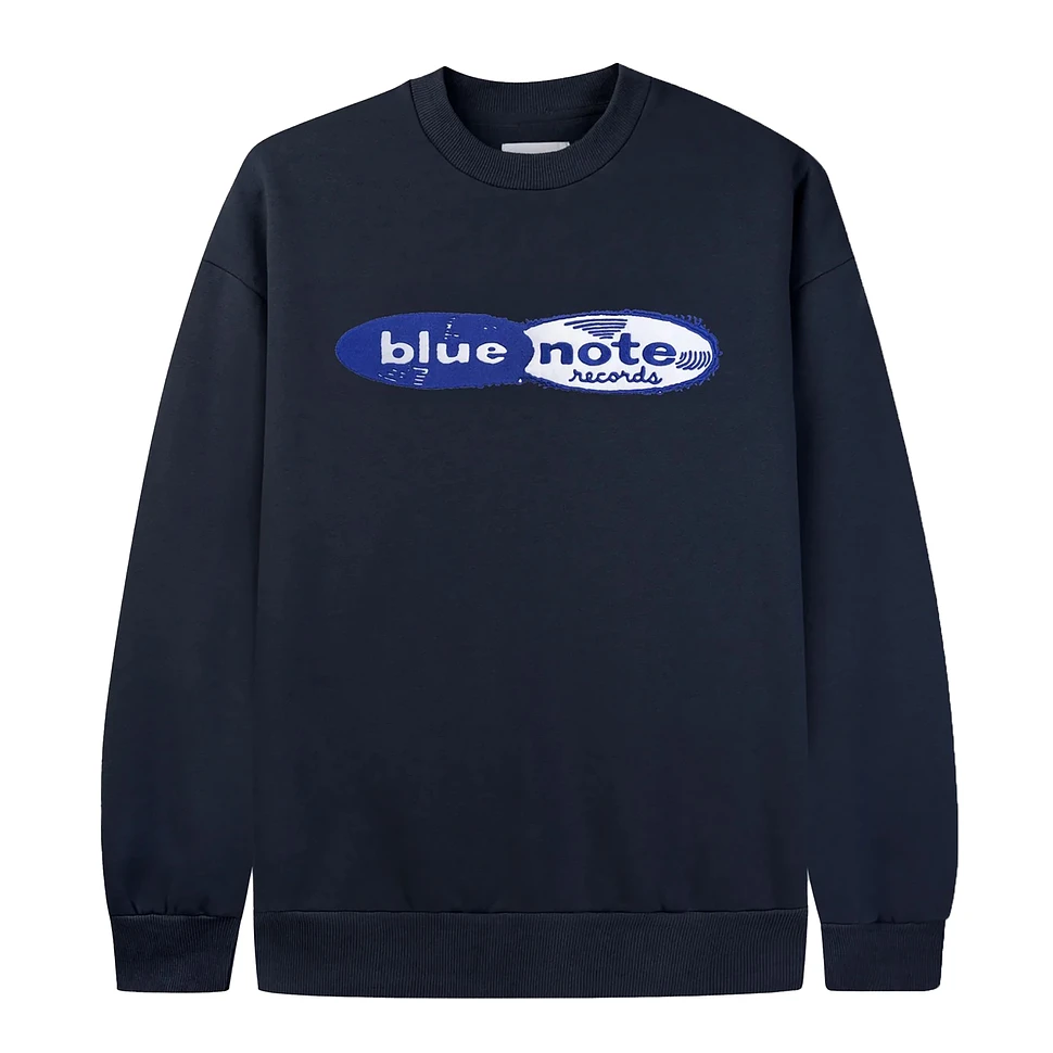 Butter Goods x Blue Note - Records Logo Felt Applique Crewneck