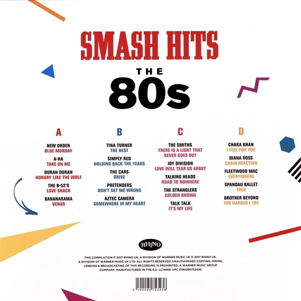 V.A. - Smash Hits The 80s