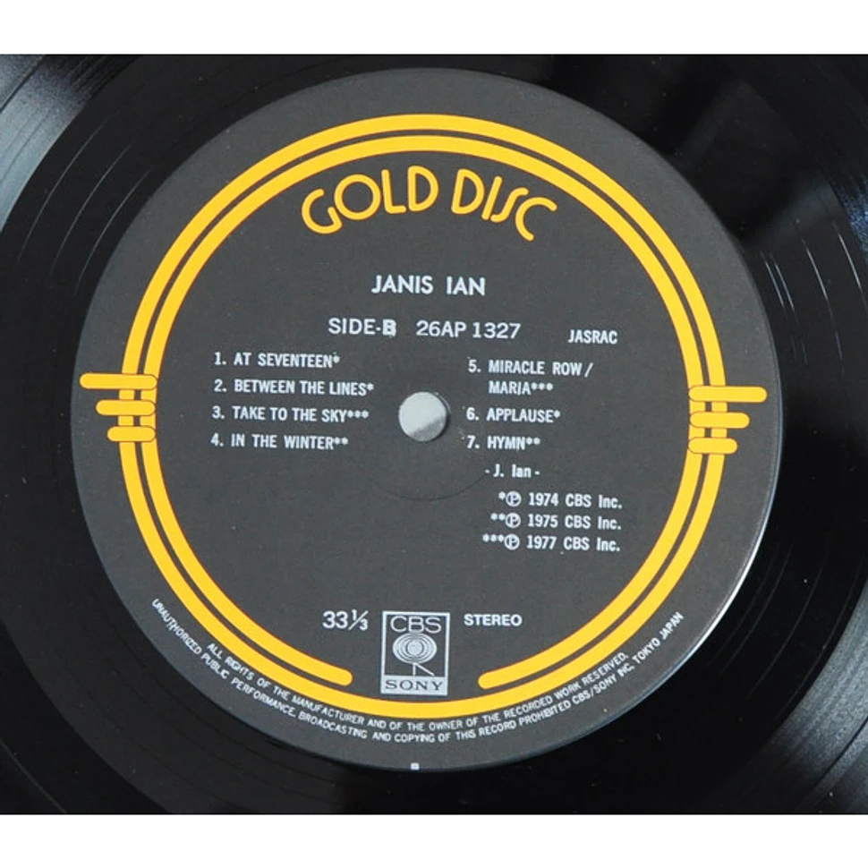 Janis Ian - Gold Disc