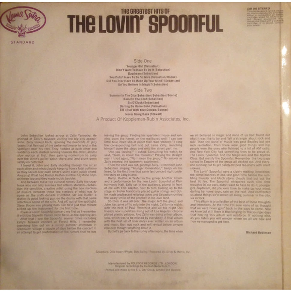 The Lovin' Spoonful - The Greatest Hits Of The Lovin' Spoonful