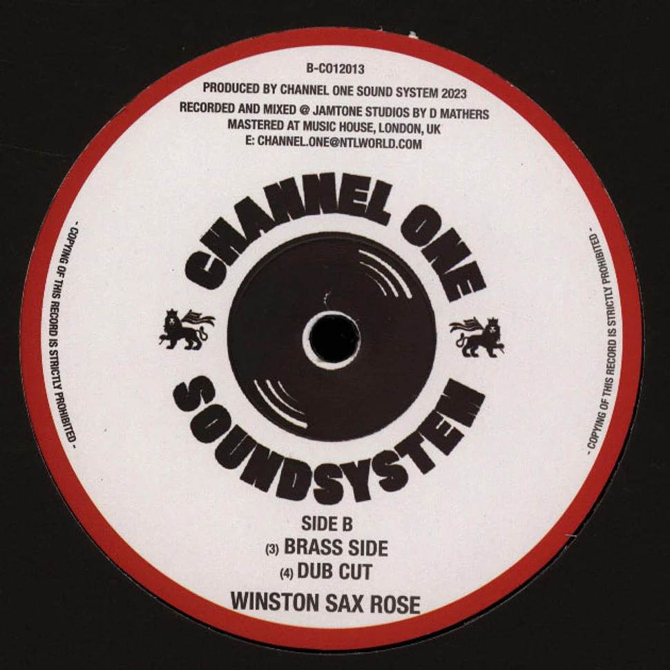 Shandi / Winston Sax Rose - By Your Side, Dub / Brass Side, Dub Cut