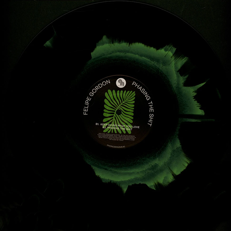 Felipe Gordon - Phasing The Shit Black & Green Vinyl Edition