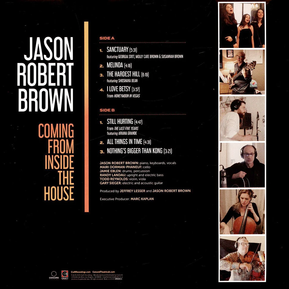 Jason Robert Brown - Coming From Inside The House (Virtual Subculture)