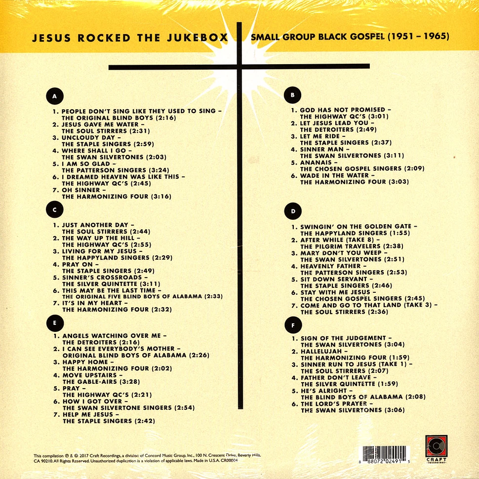 V.A: - Jesus Rocked Jukebox: Small Group 1951-1965