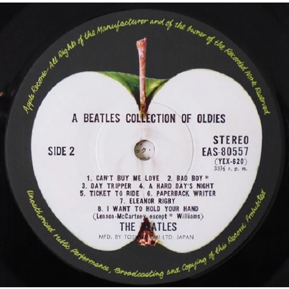 The Beatles - A Collection Of Beatles Oldies = オールディーズ