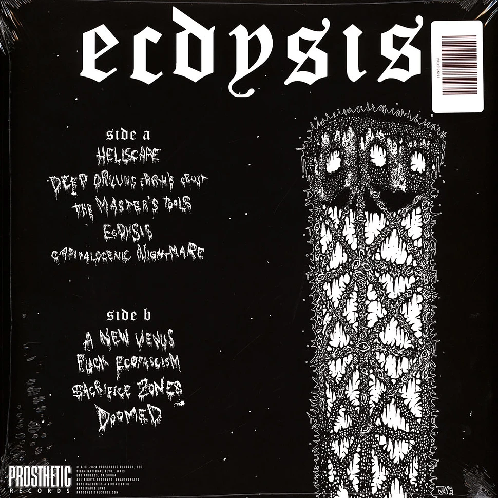 Unearthly Rites - Ecdysis Black On White Splatter Vinyl Edition