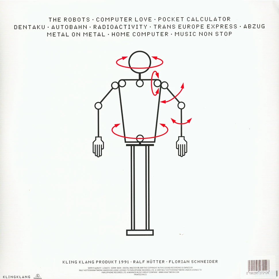 Kraftwerk - The Mix English Version White Vinyl Edition