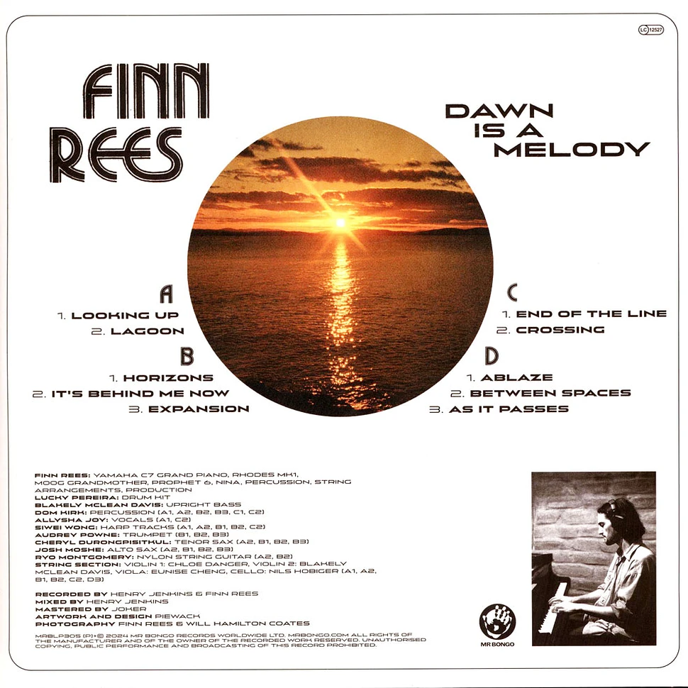 Finn Rees - Dawn Is A Melody Black Vinyl Edition