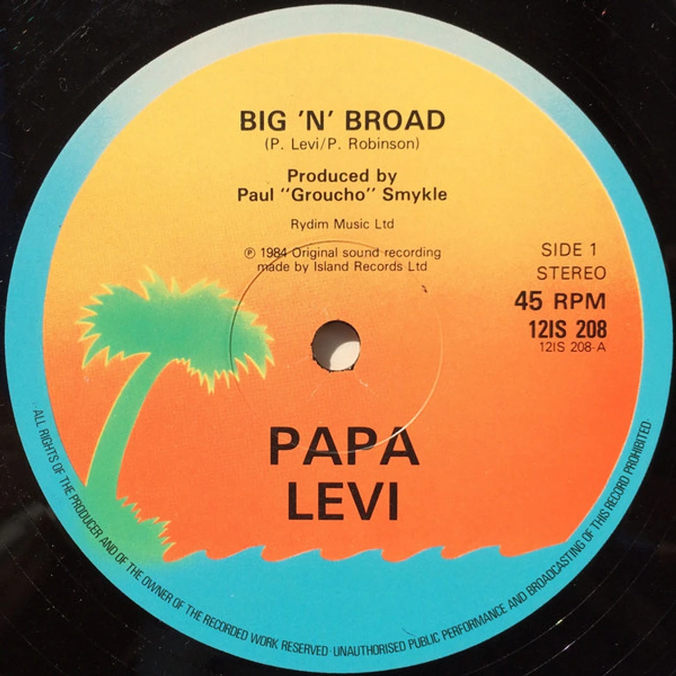 Papa Levi - Big 'N' Broad